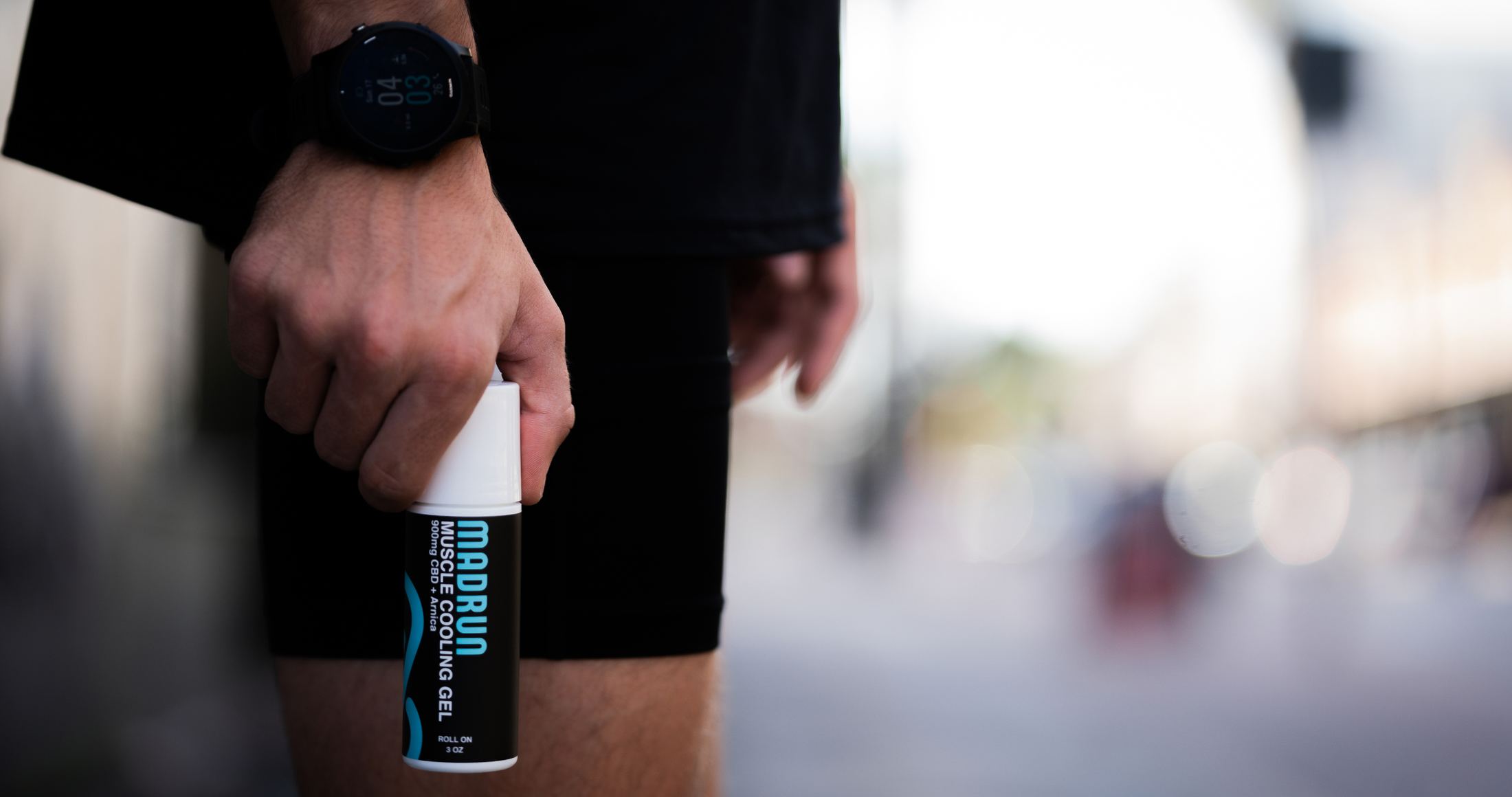 MADRUN — muscle cooling gel product design and photography